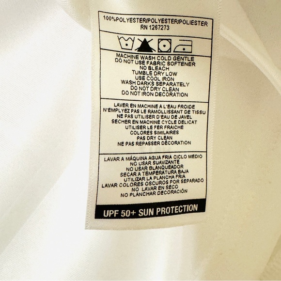 Men’s NEW HOOTERS Paragon XL SPF Sun Protection 50+ Long Sleeve Athletic Shirt - Picture 6 of 10